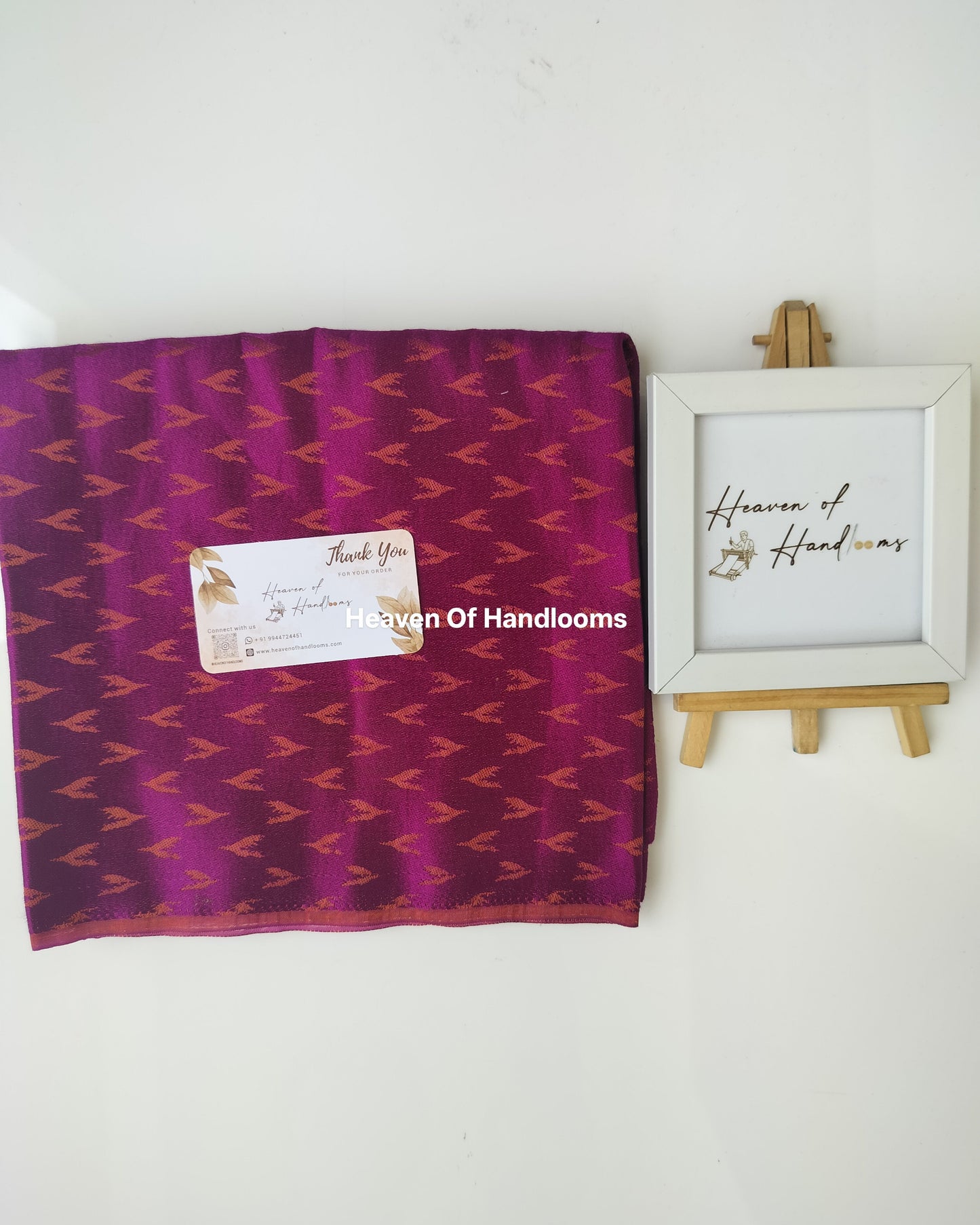 Blouse Material - Plum Semi Silk