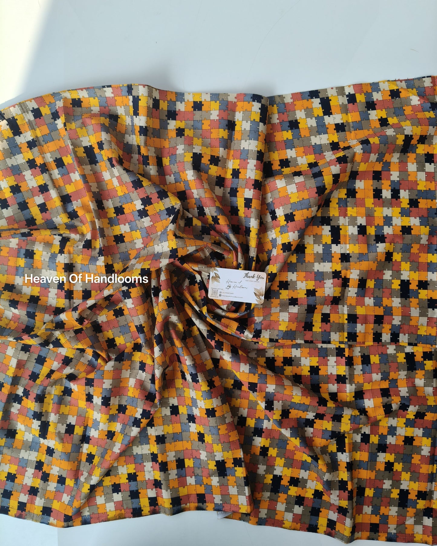 Blouse Material - Puzzle Box