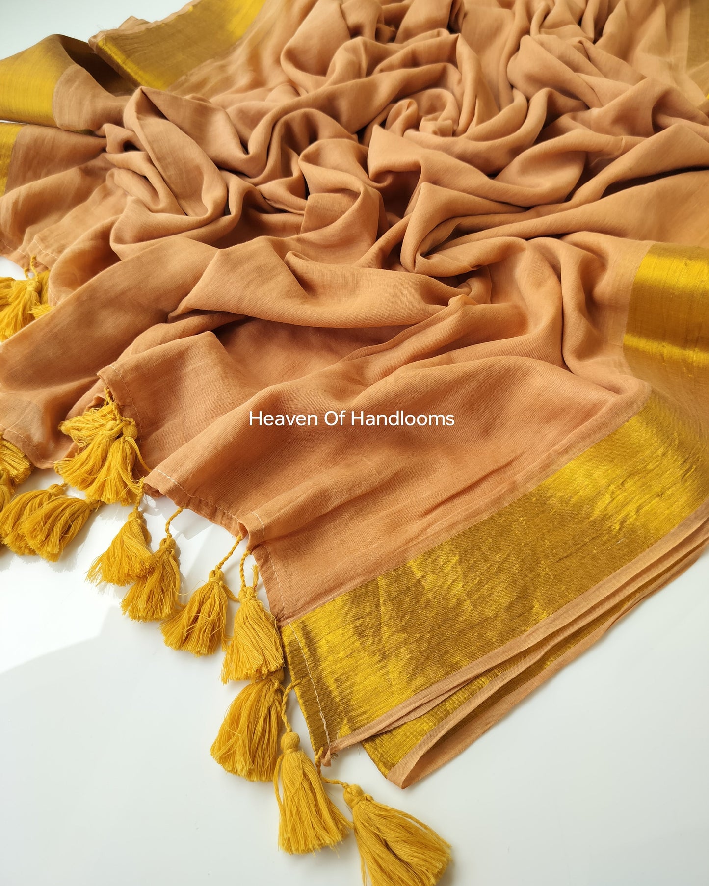 Onam-Vishu Saree - Dk Beige