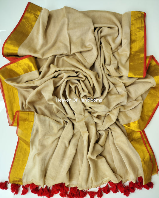 Onam-Vishu Saree - Red