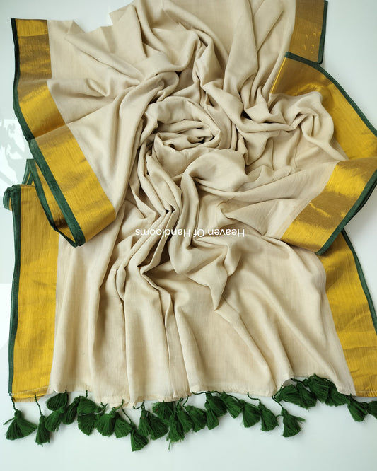 Onam-Vishu Saree - Green