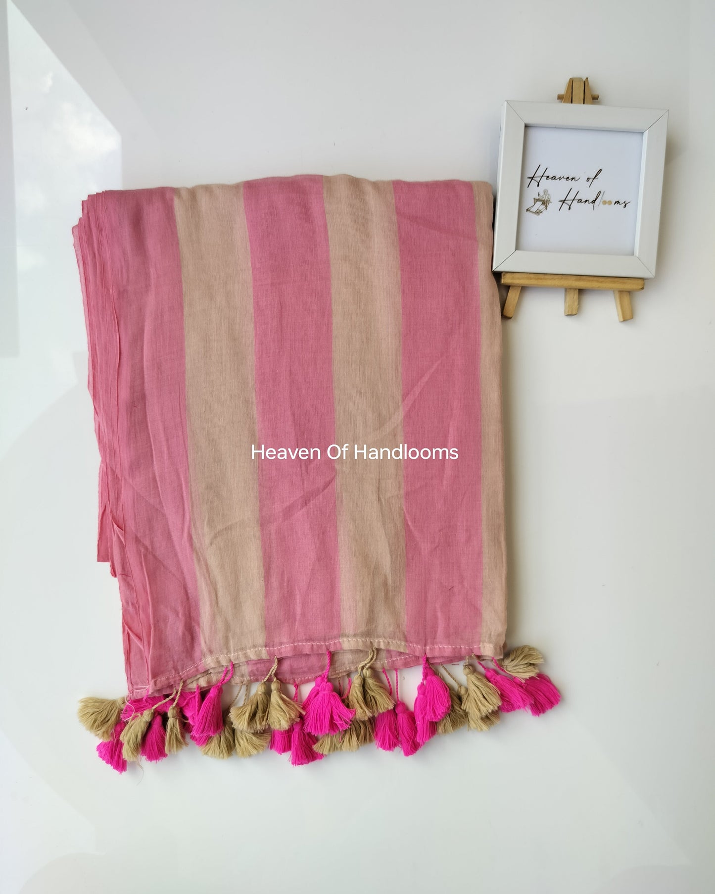 Corporate Choice - Beige Pink Stripe