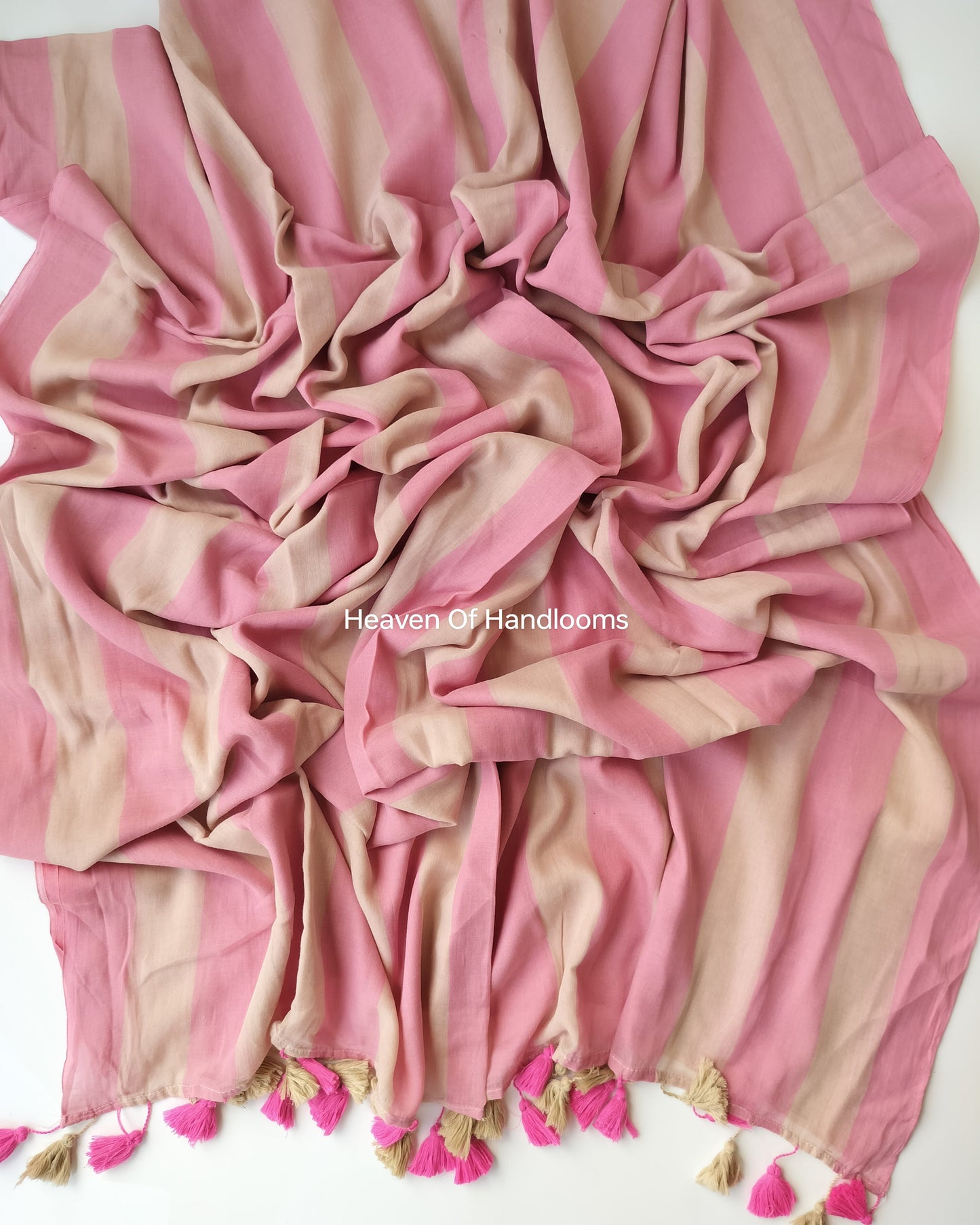 Corporate Choice - Beige Pink Stripe