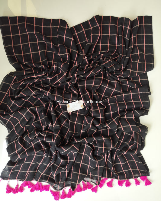 Corporate Choice - Black with Pink Check