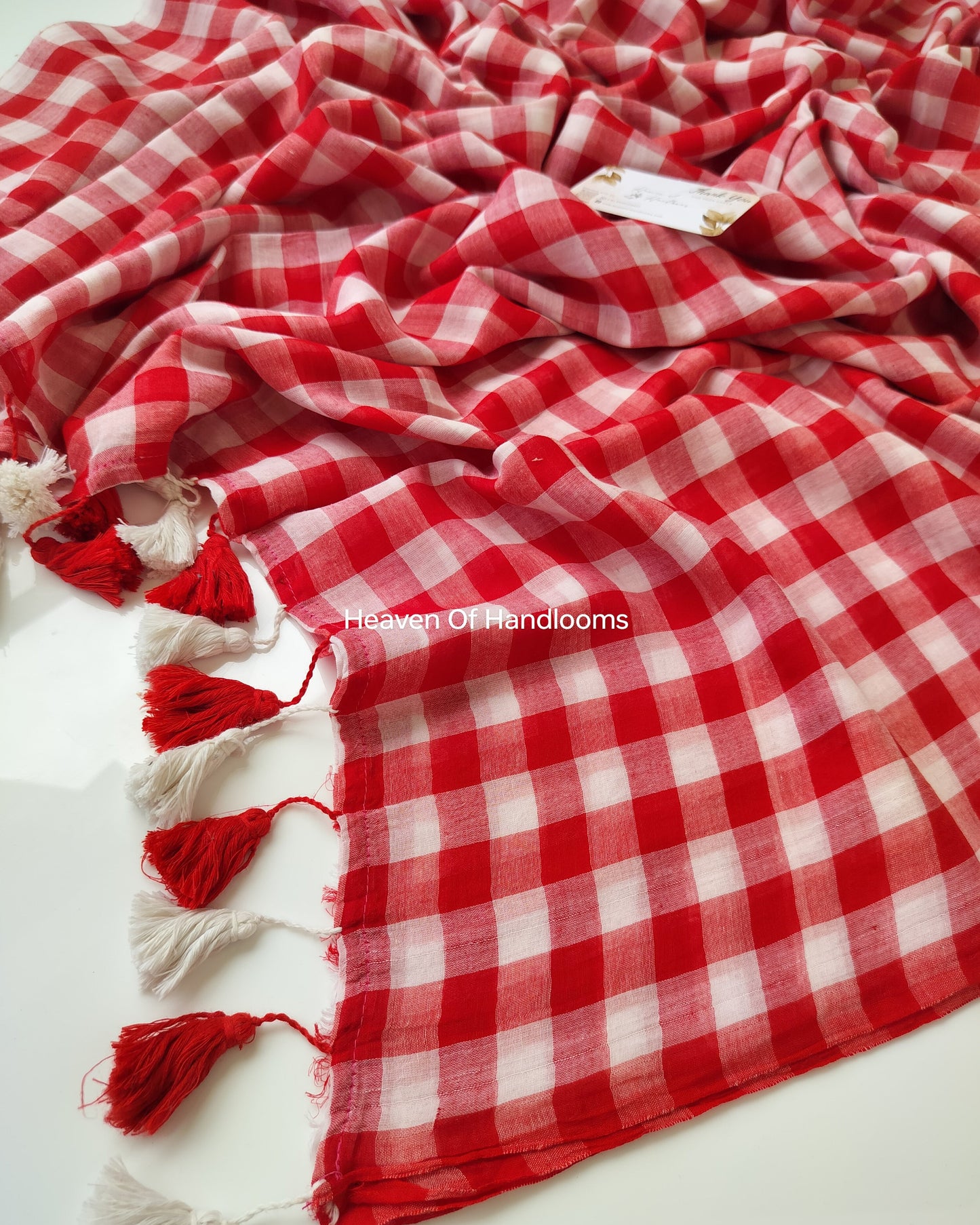 Corporate Choice - Red with White Check