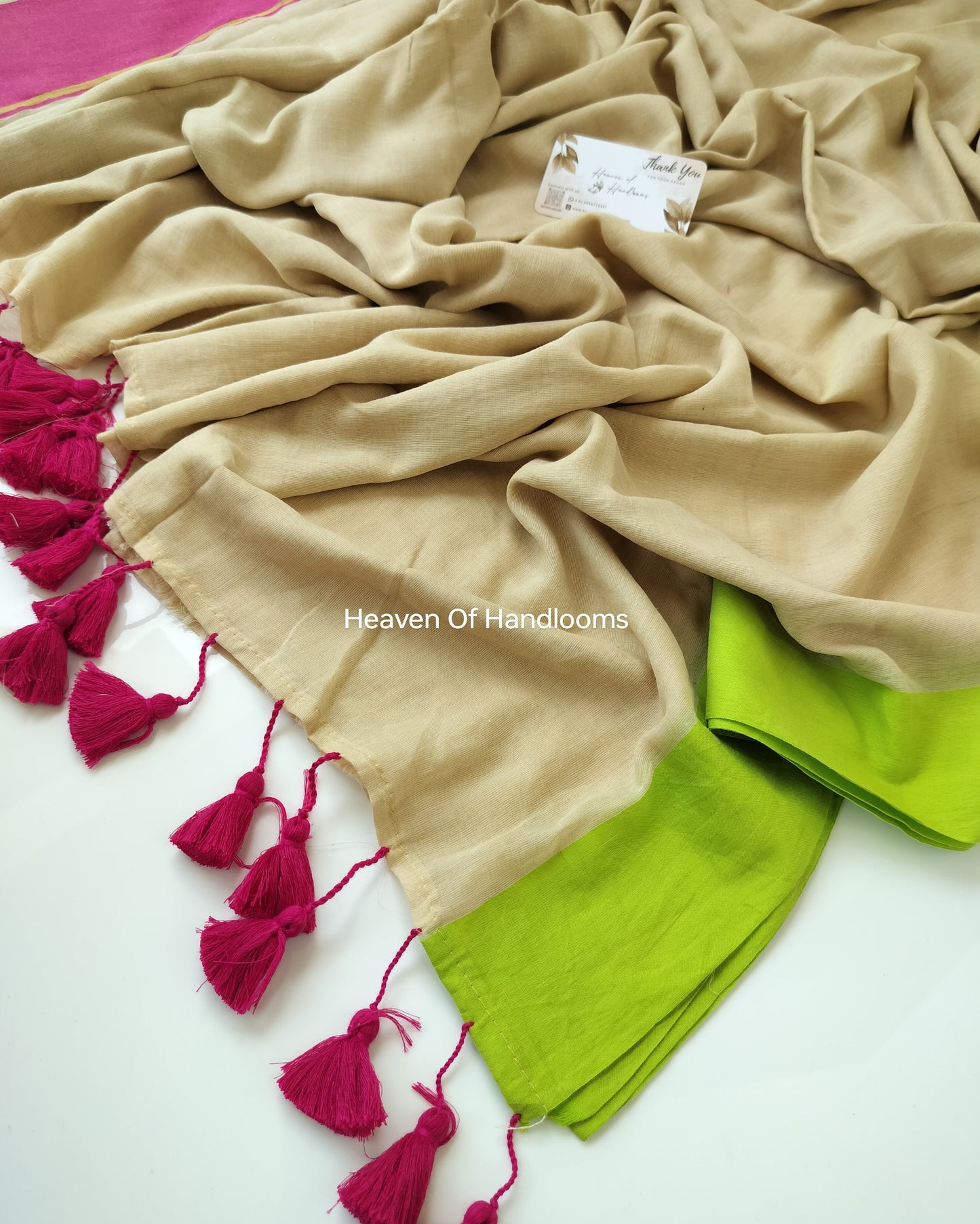 Festive Saree - Ganga Yamuna Border