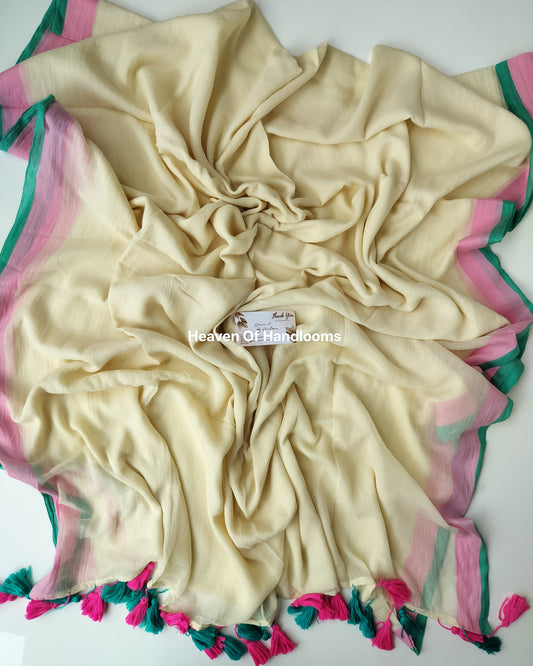 Corporate Choice - Cream with Teal Pink Border