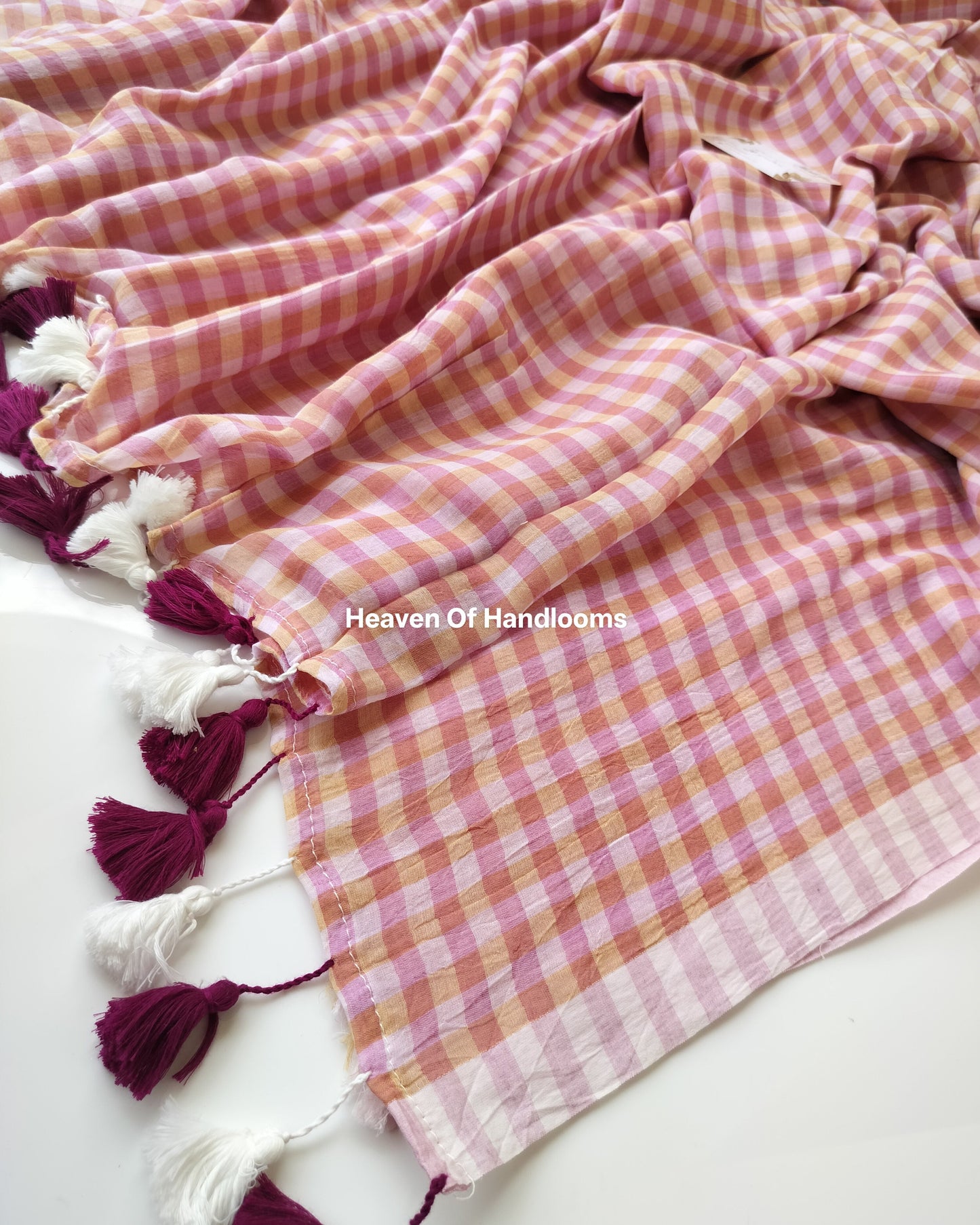 Corporate Choice - Pale Pink and Beige Check
