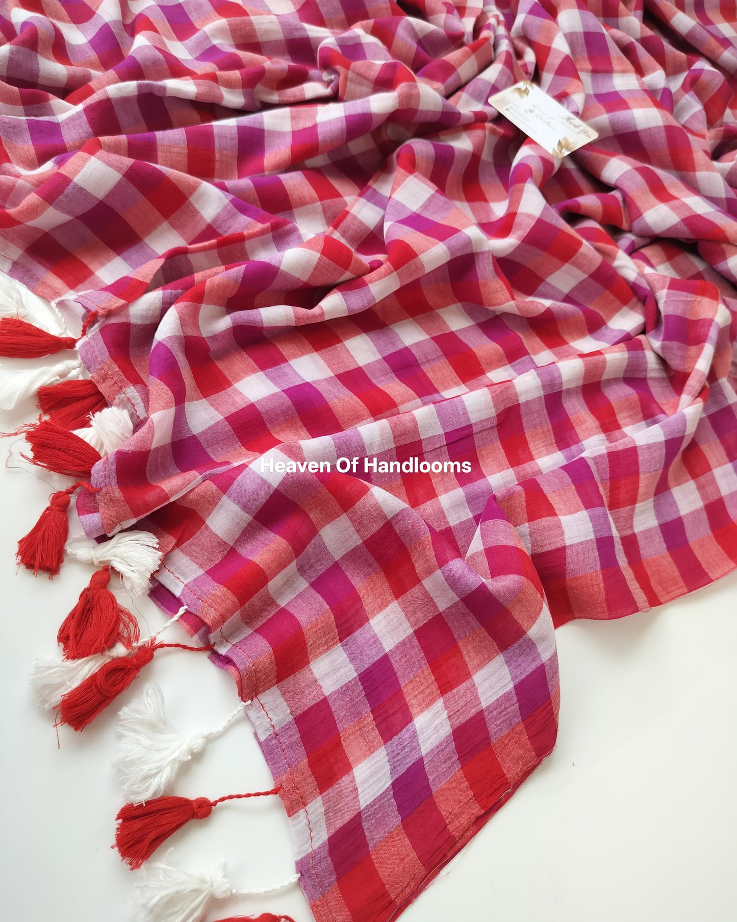 Corporate Choice - Red Purple Check