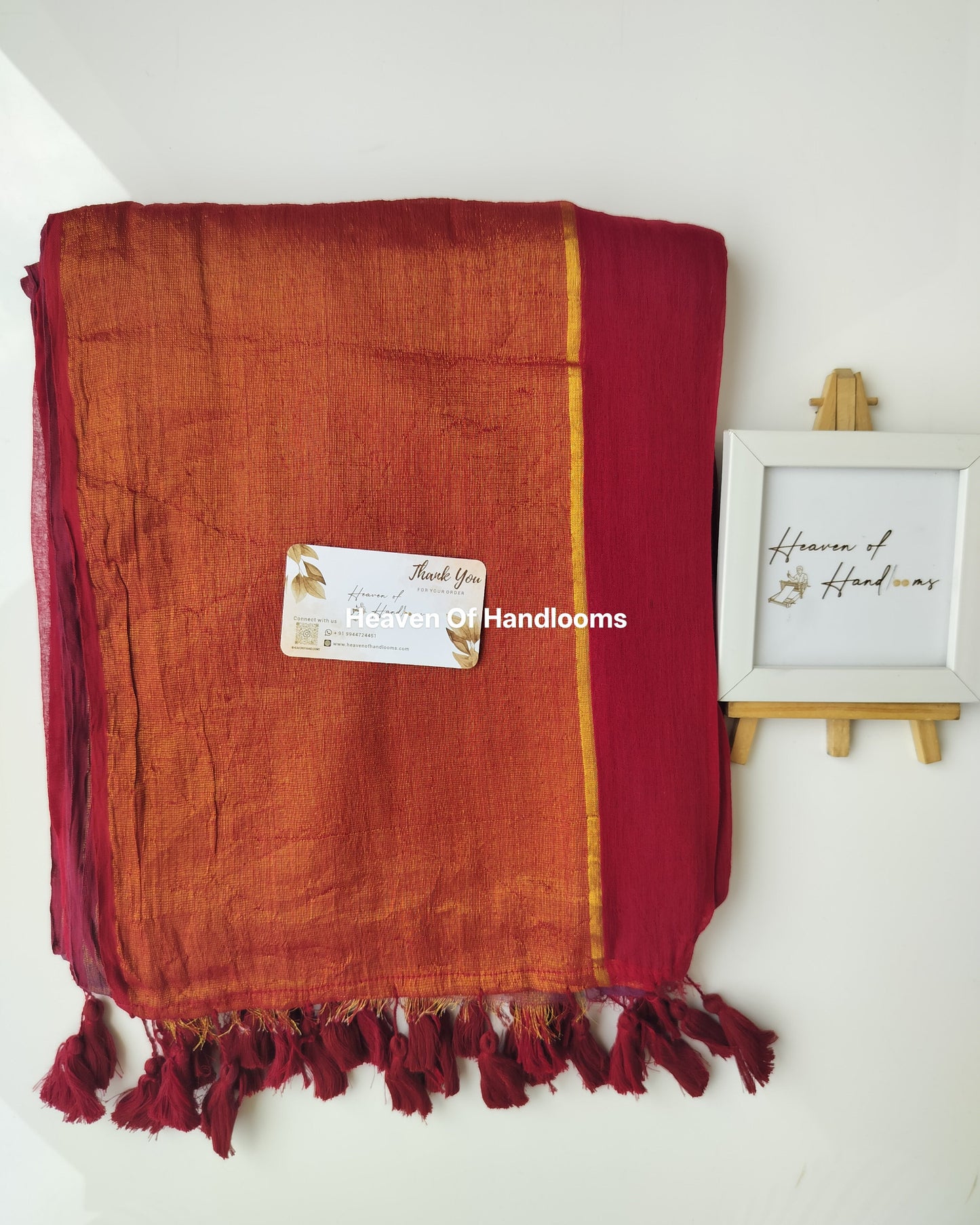 Festive Saree - Mulberry Sembaruthi