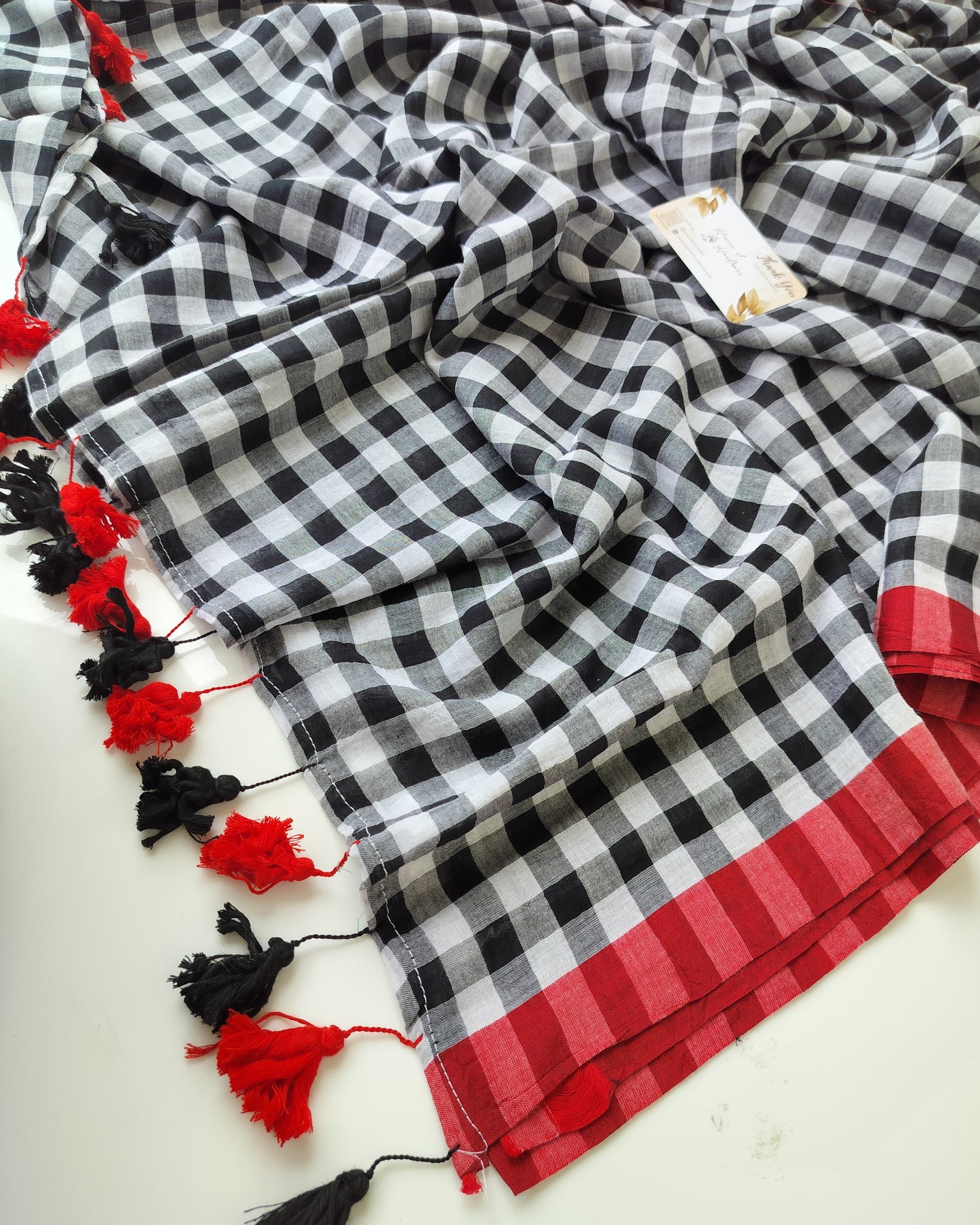 Corporate Choice - Chess Checks With Red Border