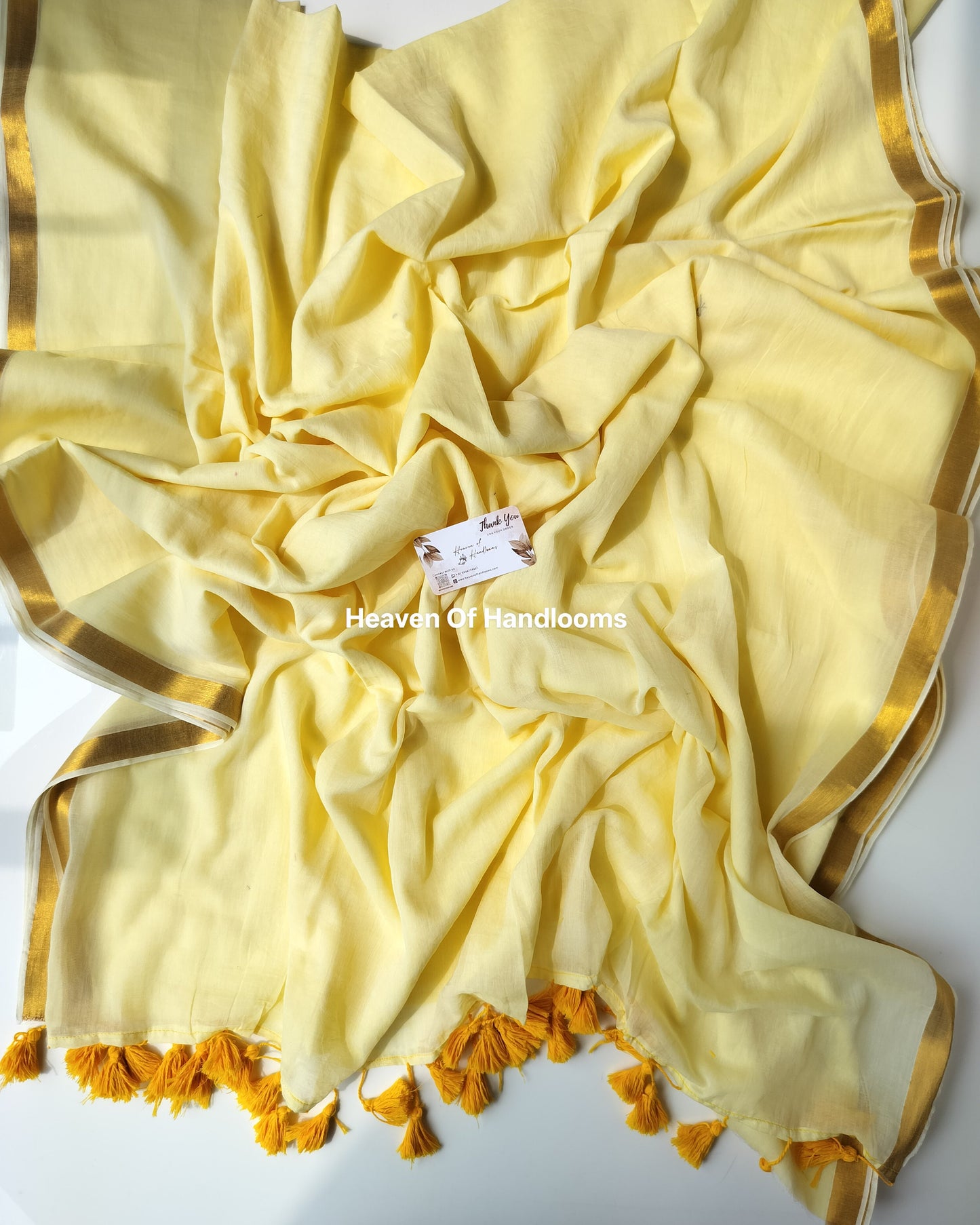 Festive Saree - Patel Yellow Zari