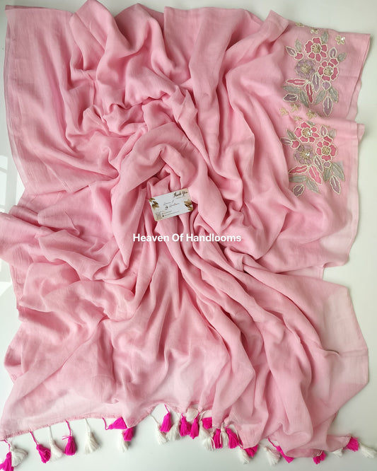 Premium Hand Stitch - Baby pink Katdana