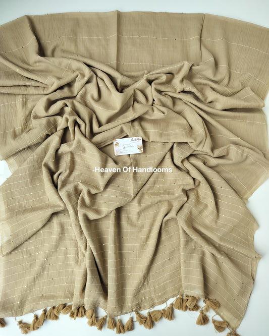 Contemporary Saree - Sand Jonaki