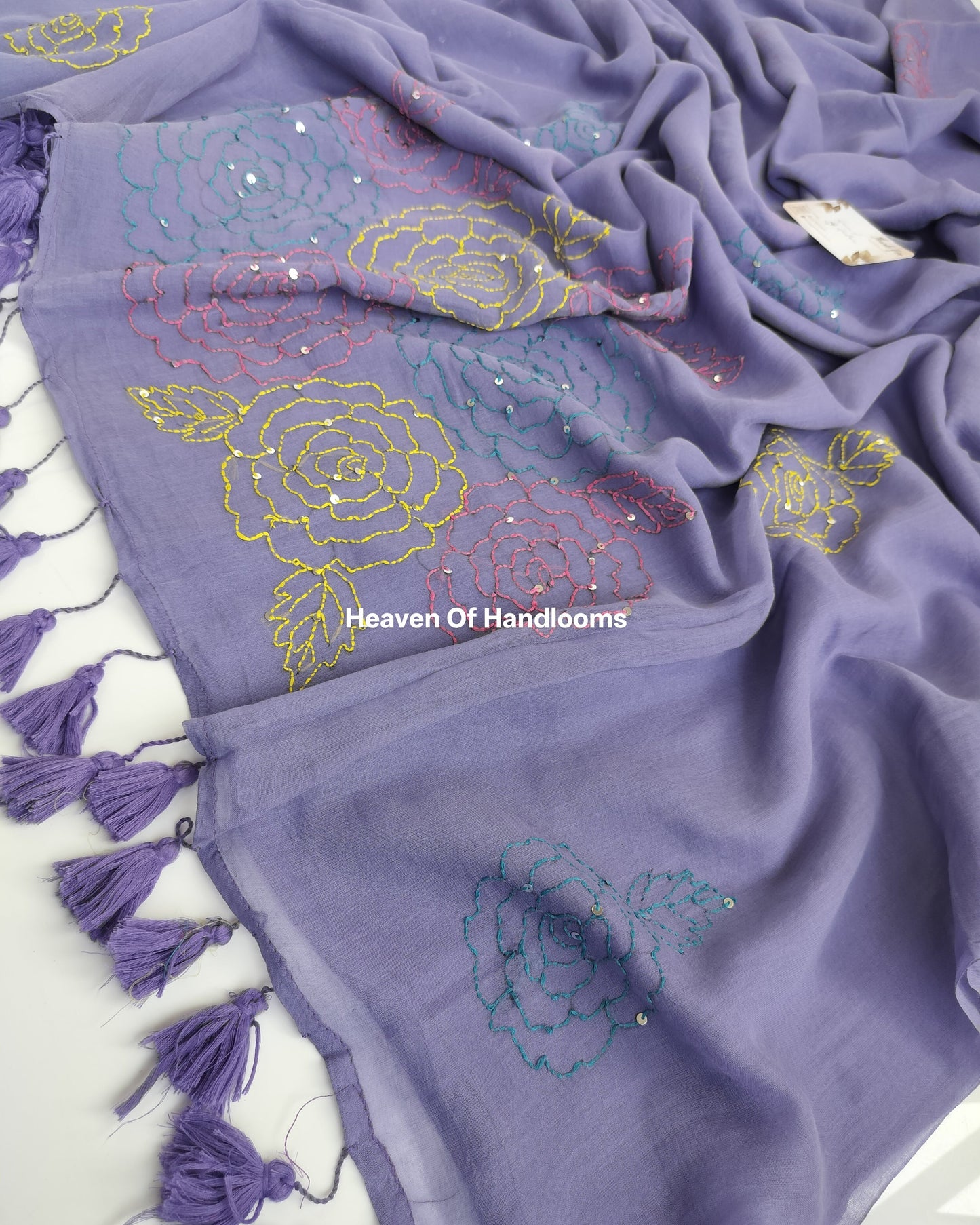 Premium Hand Stitch - Pastel Purple