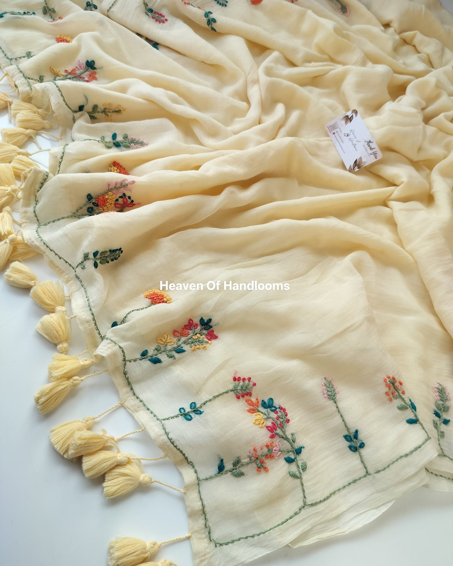 Premium Hand Stitch - Cream