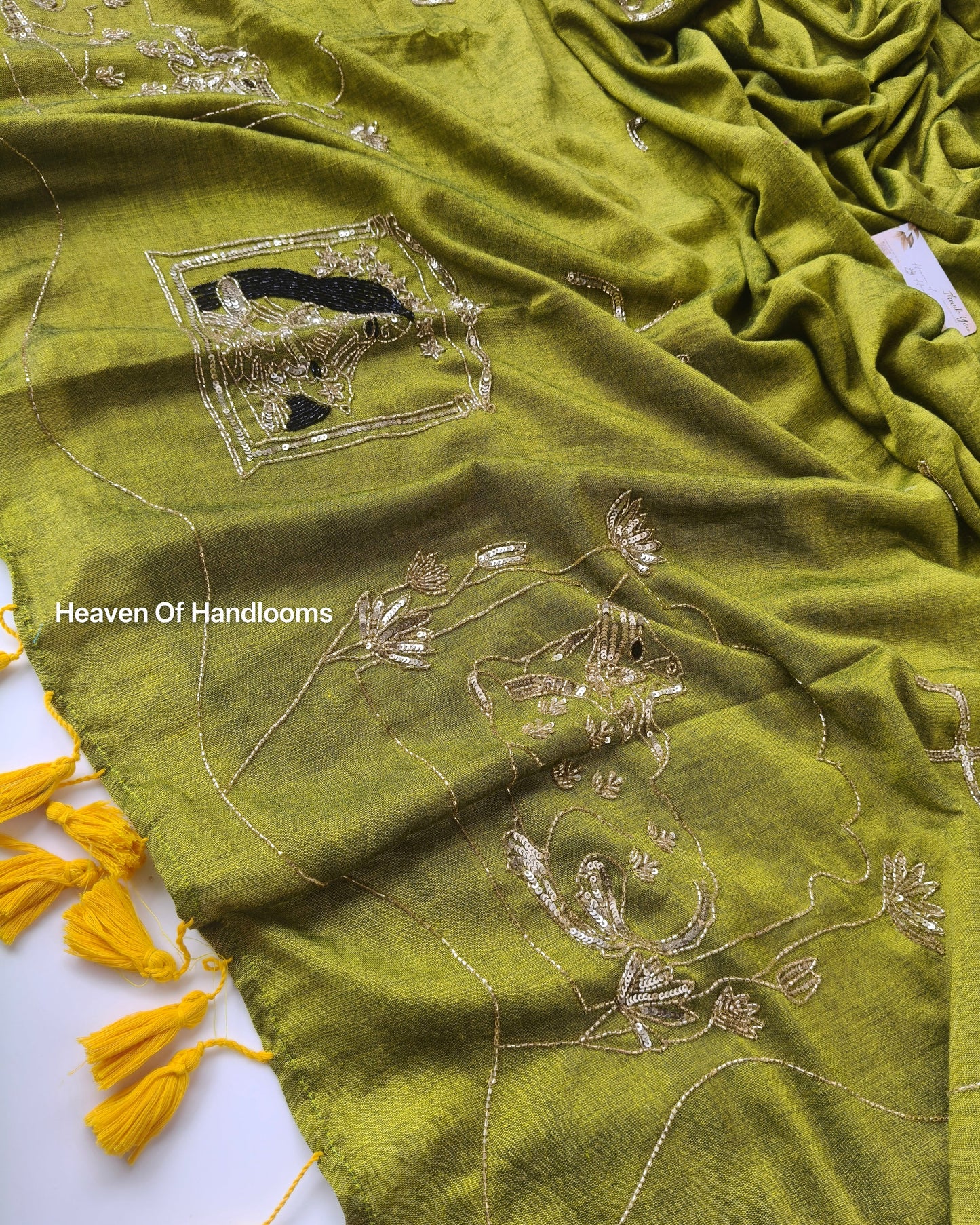 Premium Hand Stitch - Olive Shiva