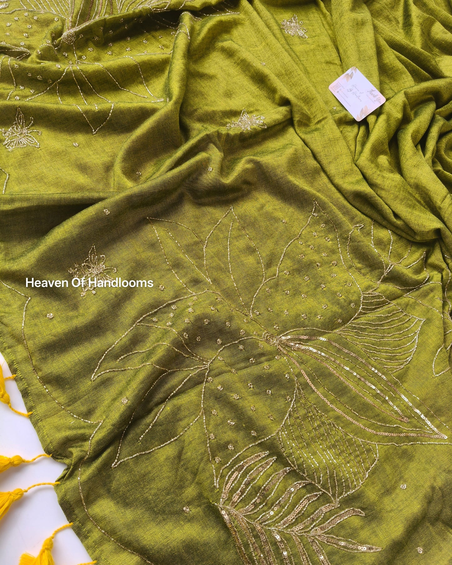 Premium Hand Stitch - Olive Designer