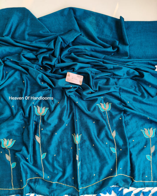 Premium Hand Stitch - Peacock Katdana