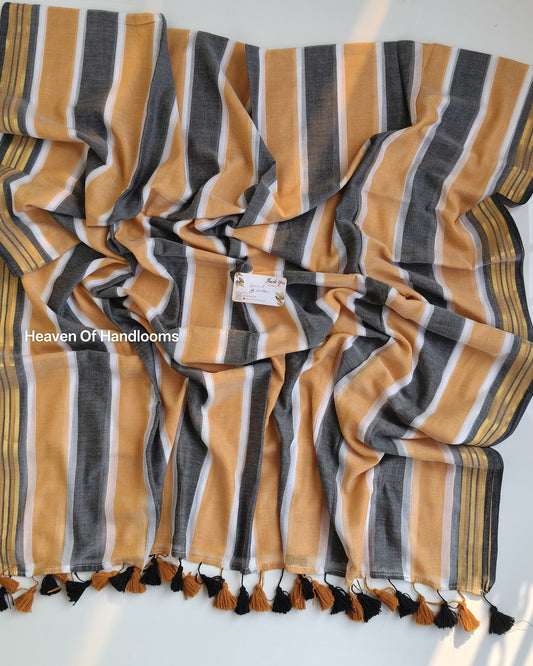 Festive Saree - Deer Stripe