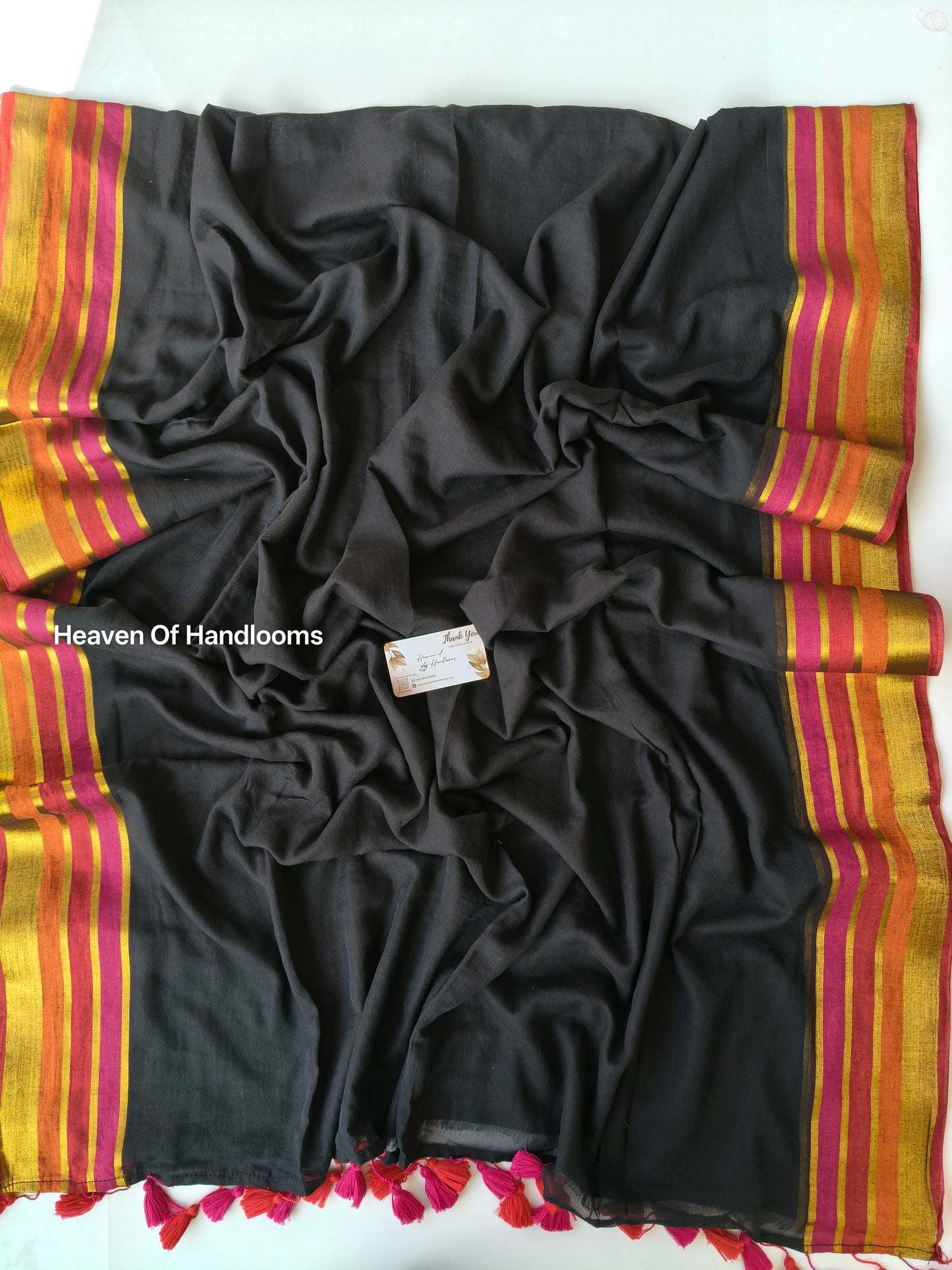 Festive Saree - Double Shade Stripe