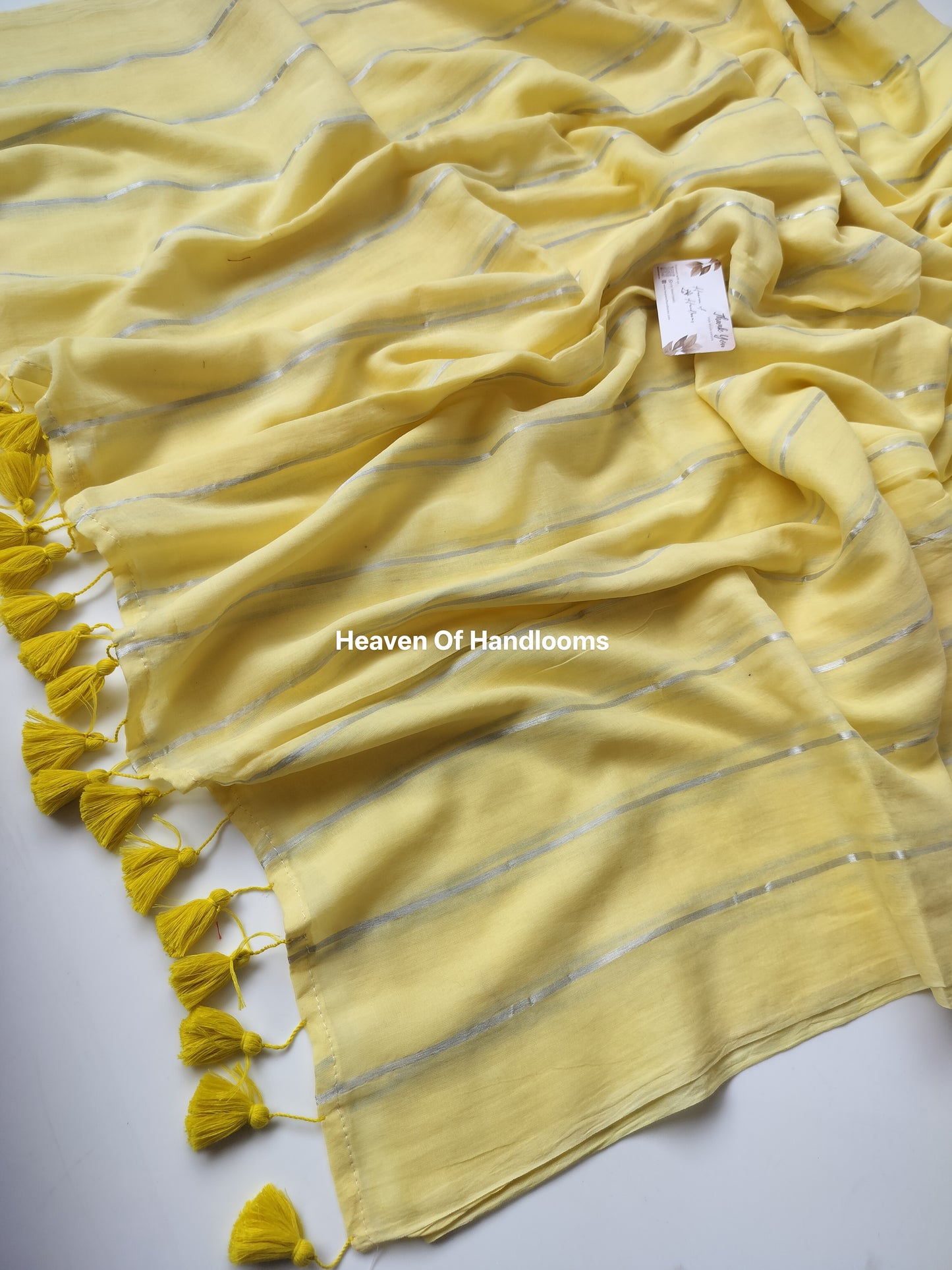 Festive Saree - Butter Sliver
