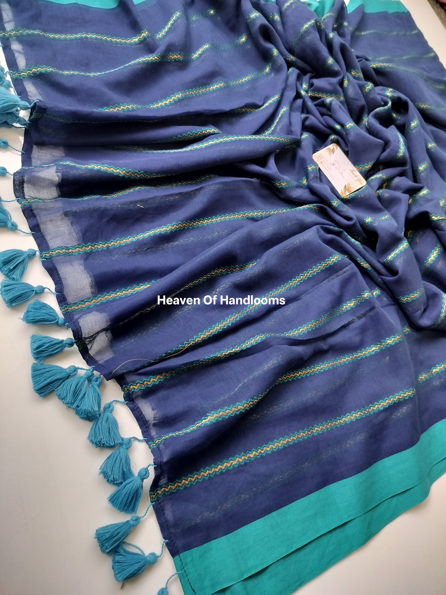 Festive Saree - Mustic Navy