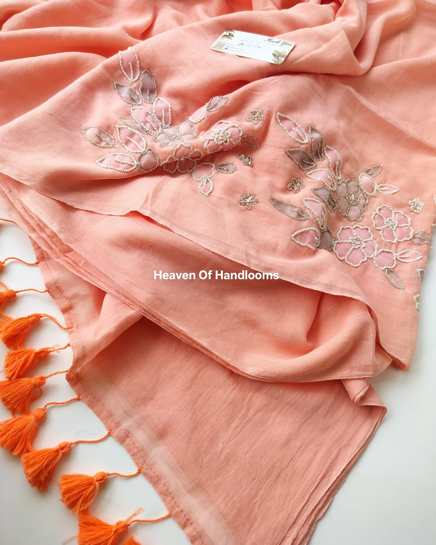 Premium Hand Stitch - Peach Katana