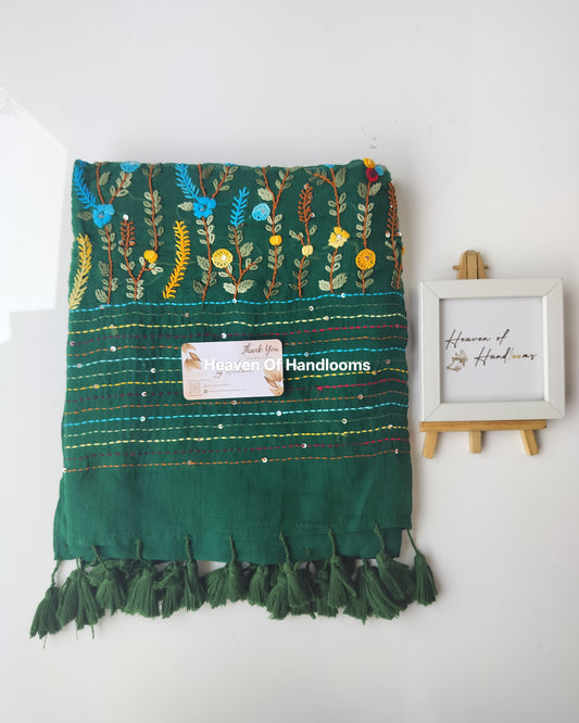 Premium Hand Stitch - Green