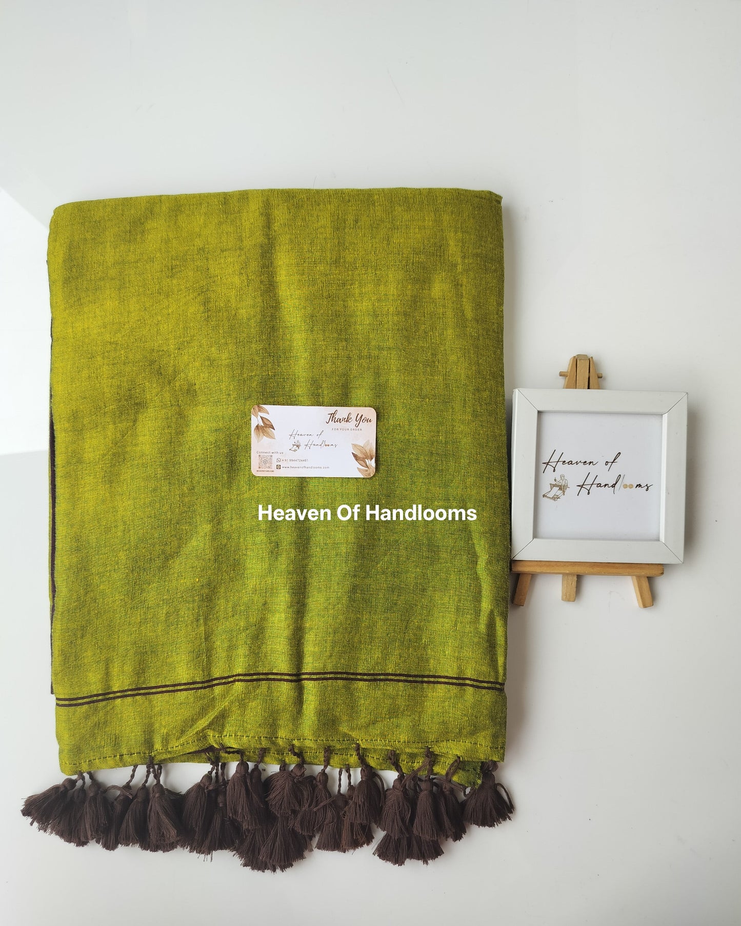 Festive Saree - Plum Olive