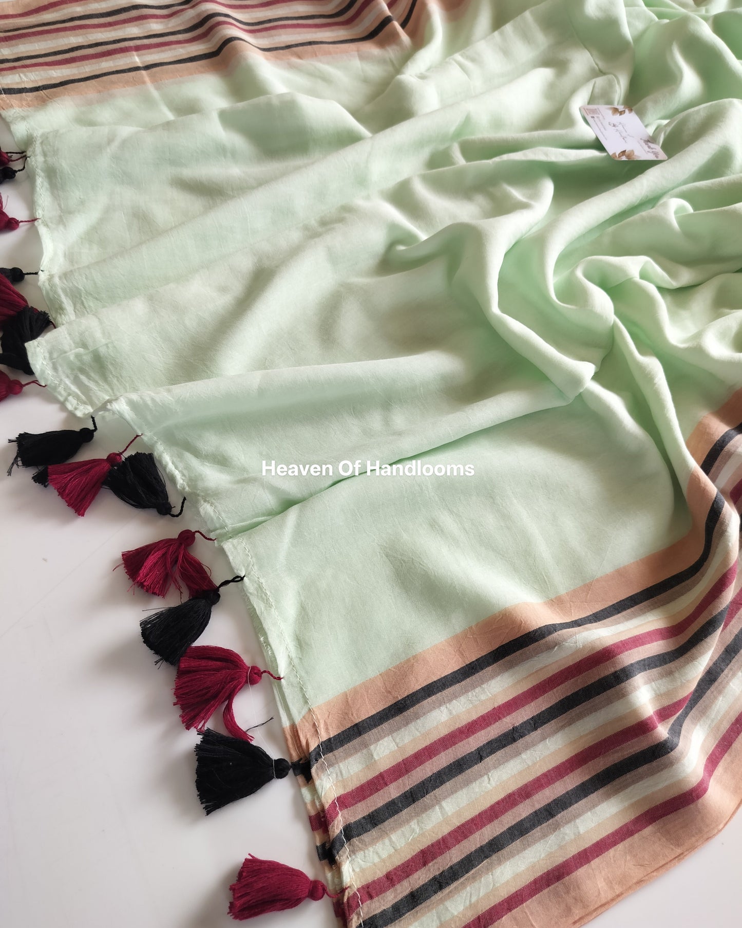 Corporate Choice - Mint Stripe Border