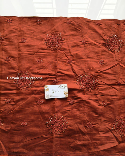 Blouse Material -Brownie