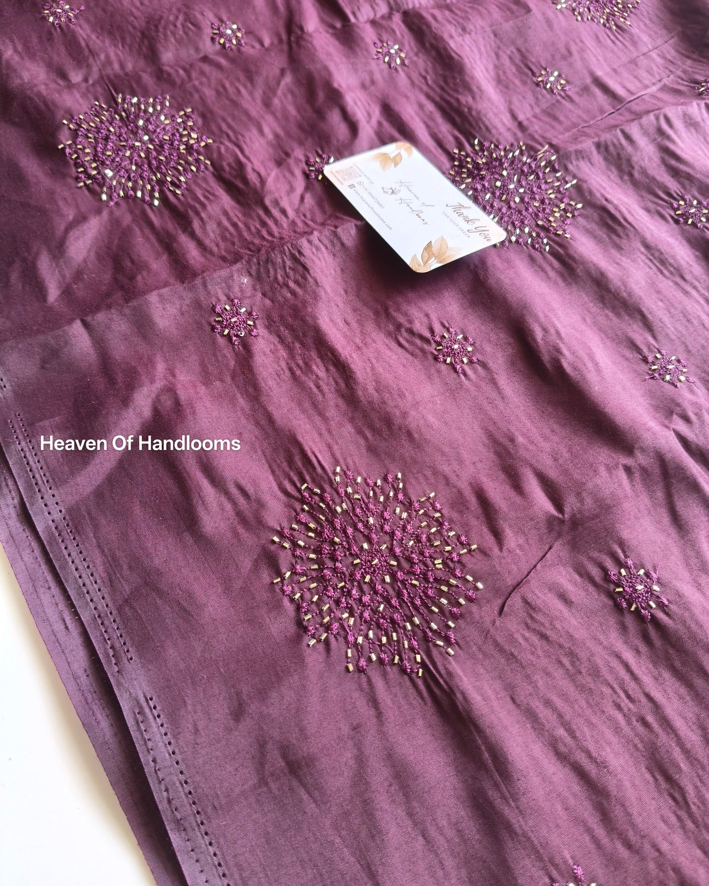 Blouse Material -Plum