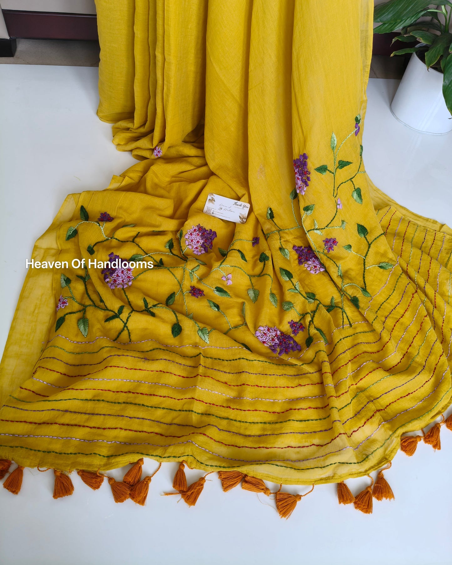 Premium Hand Stitch - Mustard Kodi Poo