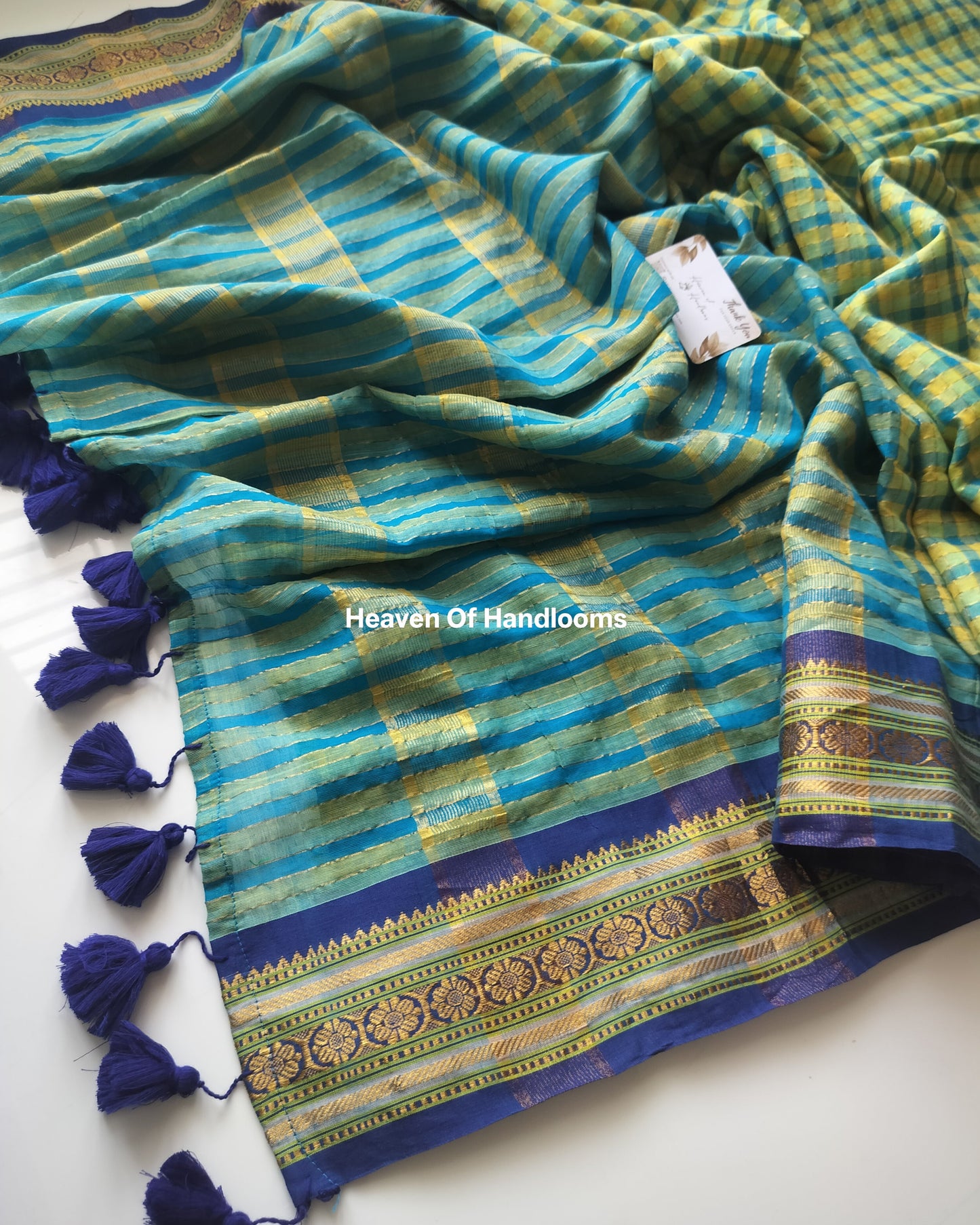 Festive Saree - Neela Swarnam