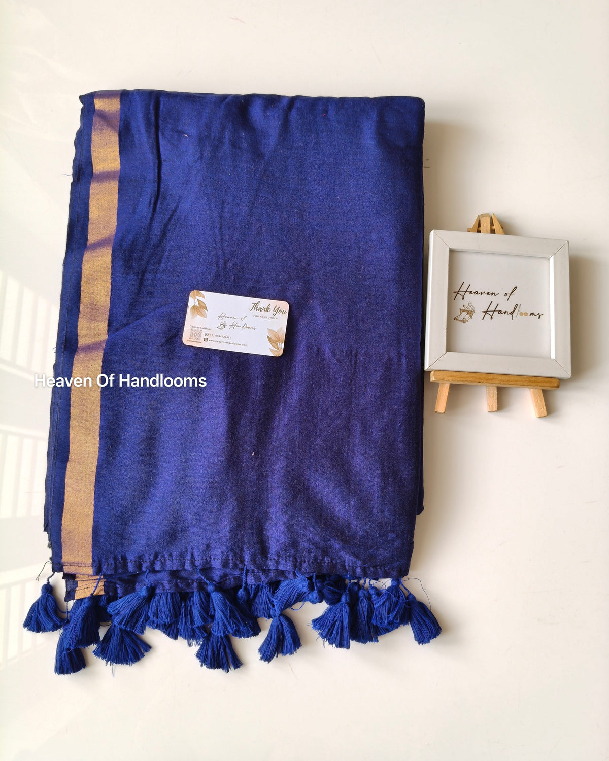 Festive Saree - Purple Plain Zari