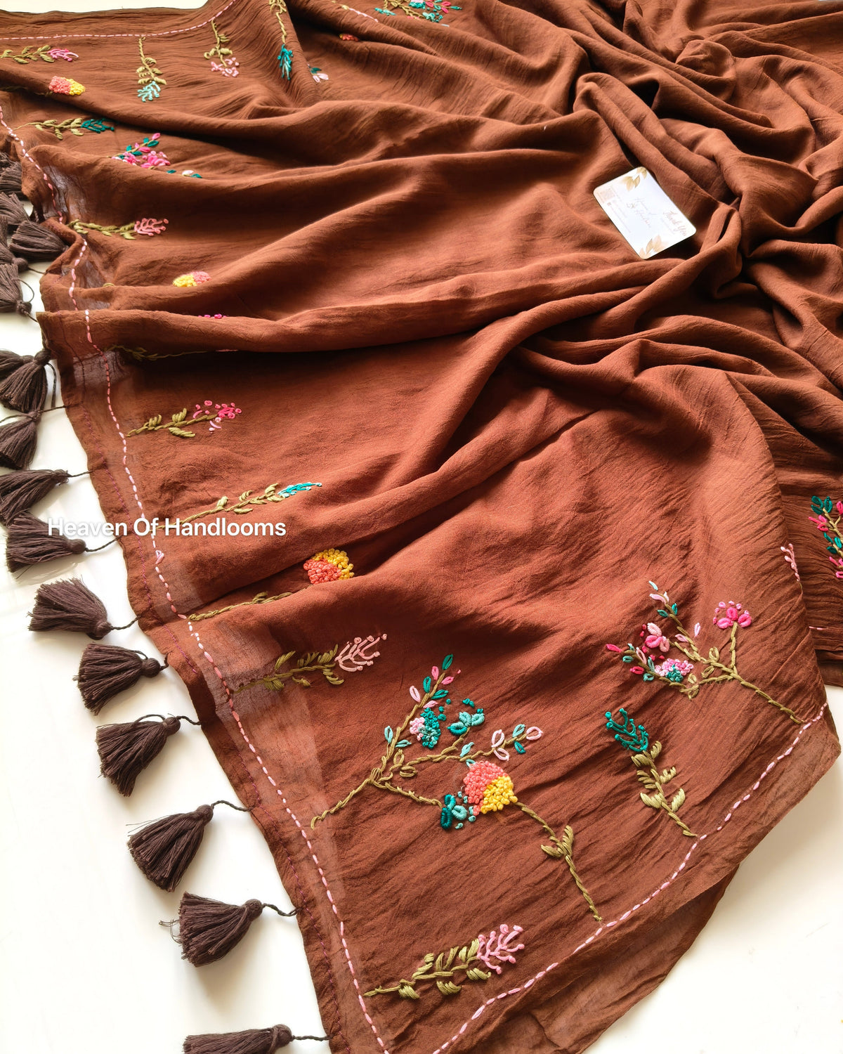 Premium Hand Stitch - Brown Meadow