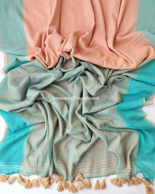 Corporate Choice - Peach with Sky Blue Border