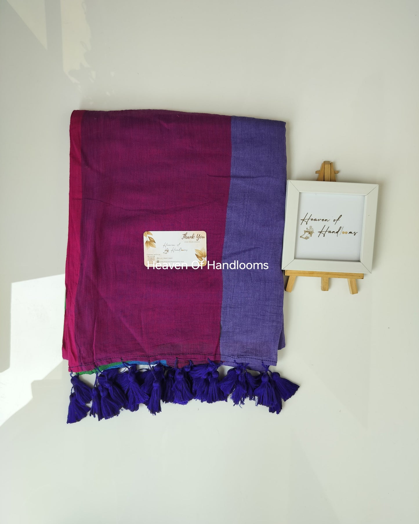 Contemporary Saree - Peacock Shaded