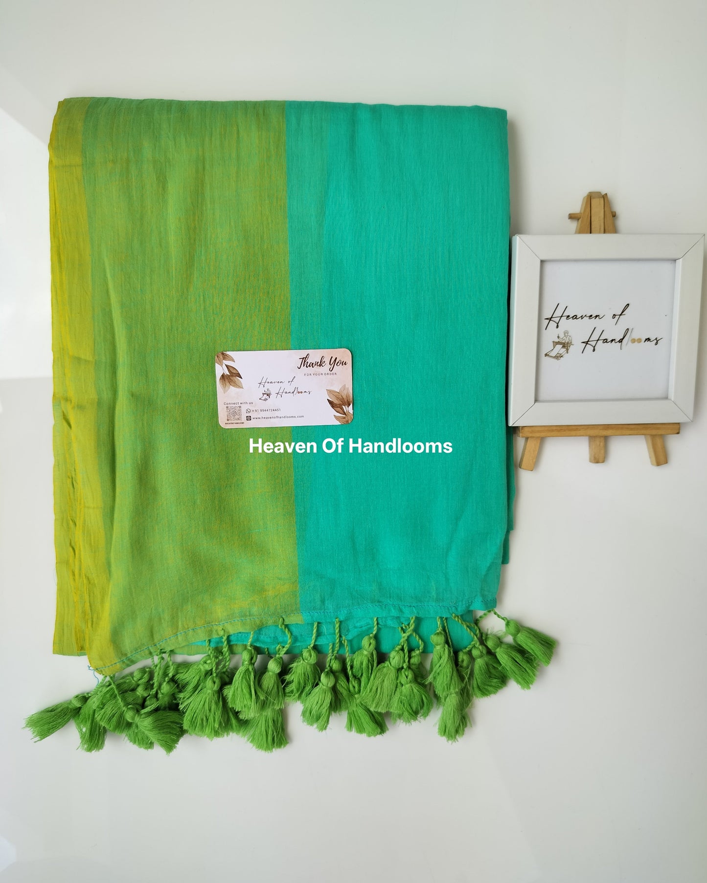 Corporate Choice - Teal with Green Border