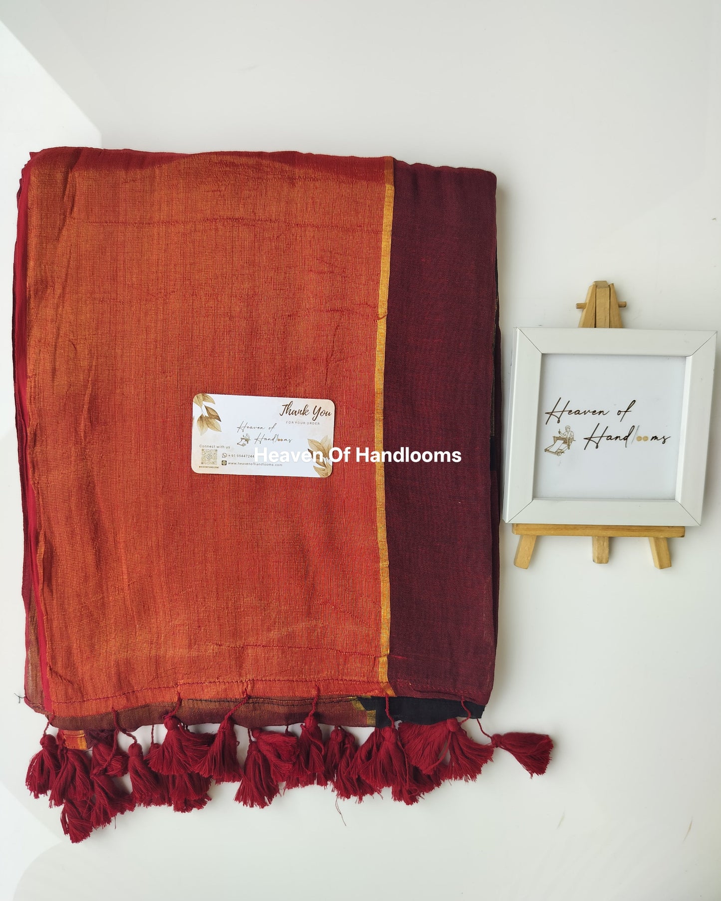 Festive Saree - Black Sembaruthi