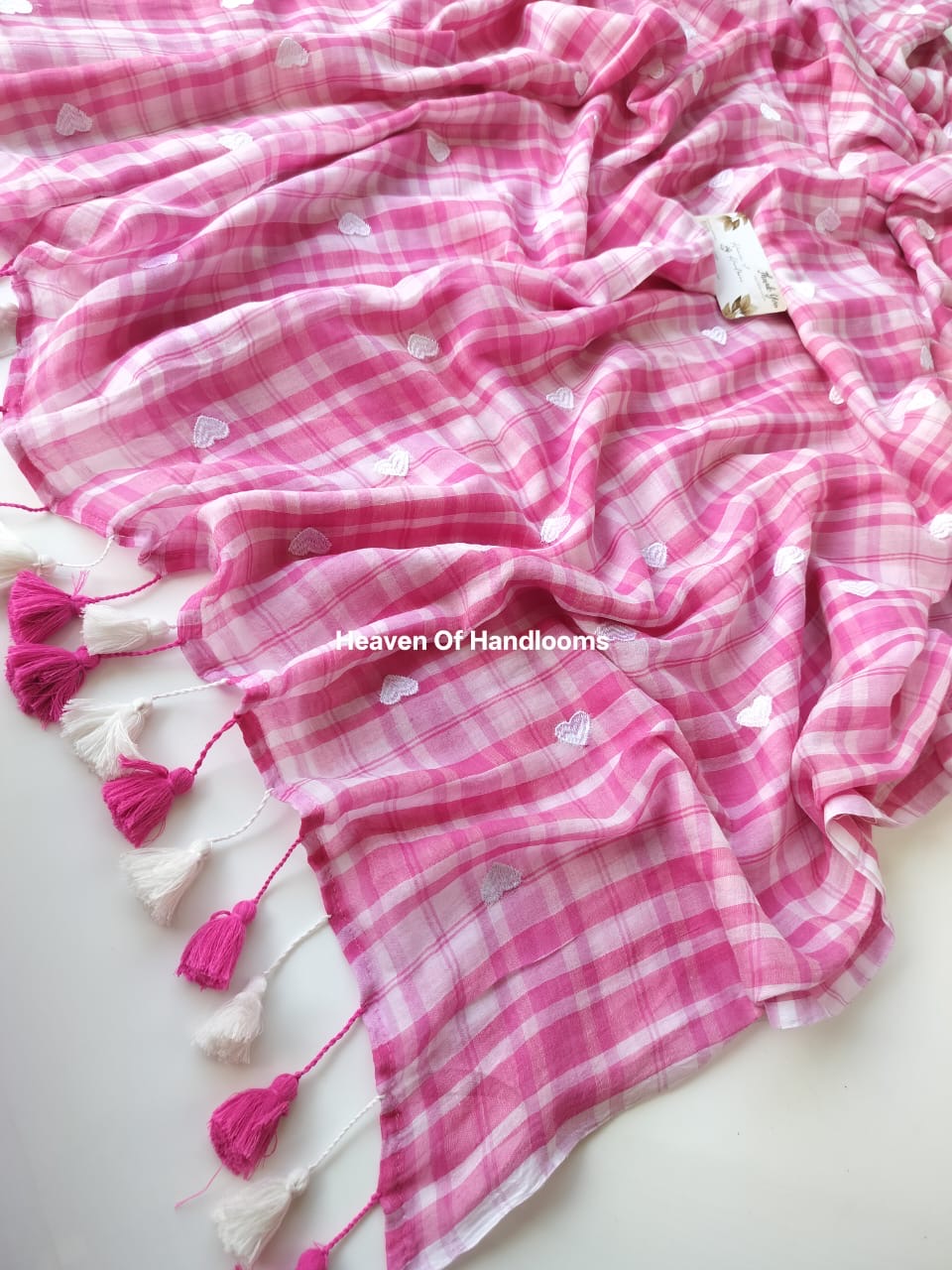 Embroidery Saree - Helen Heart