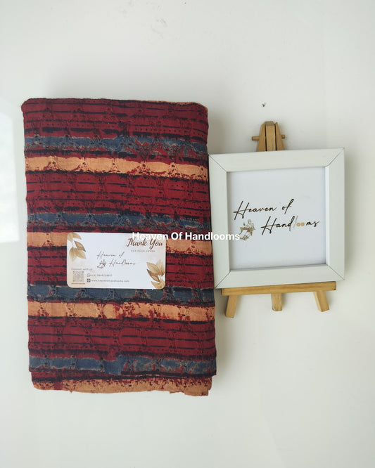 Blouse Material - Printed Aqaba