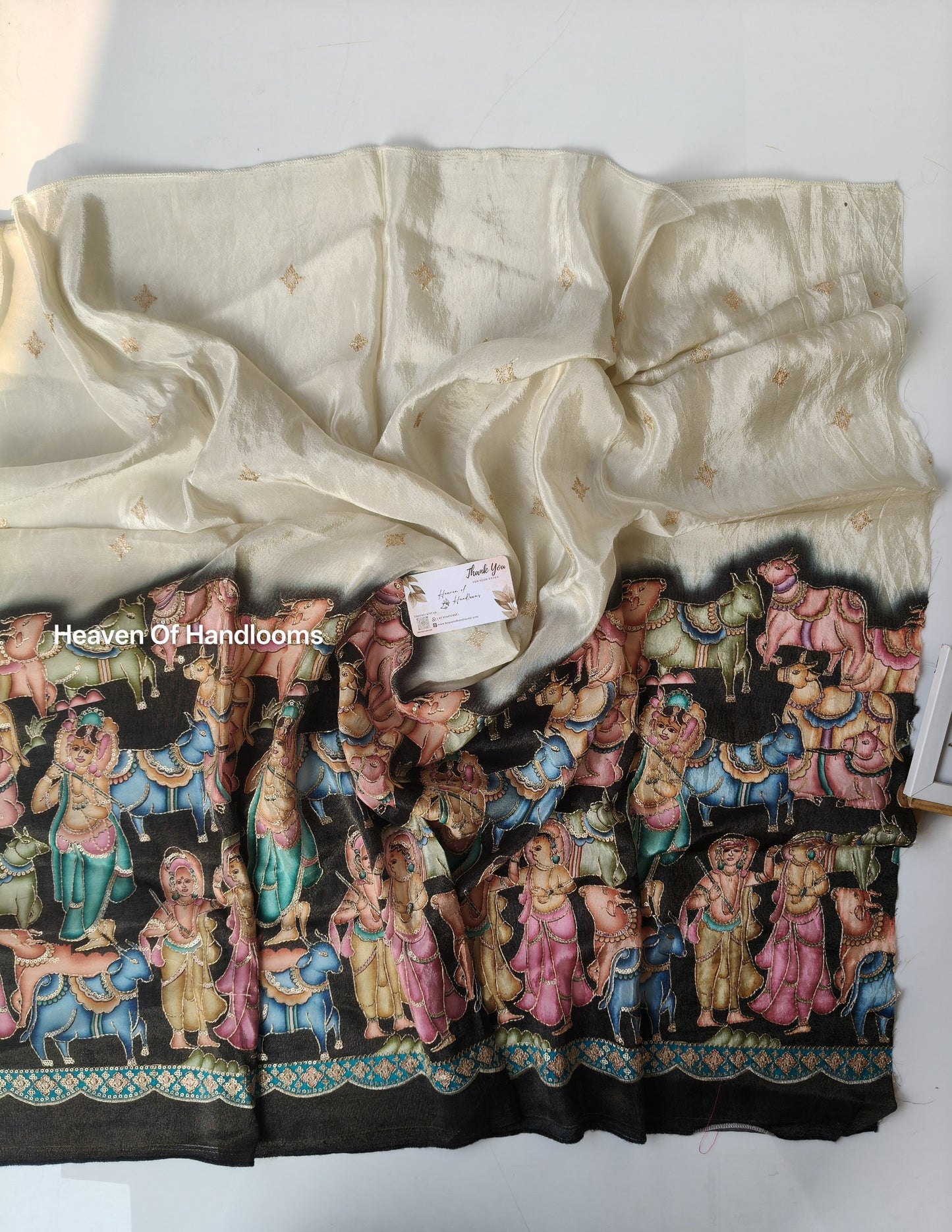 Blouse Material - Krish Pen kalamkari