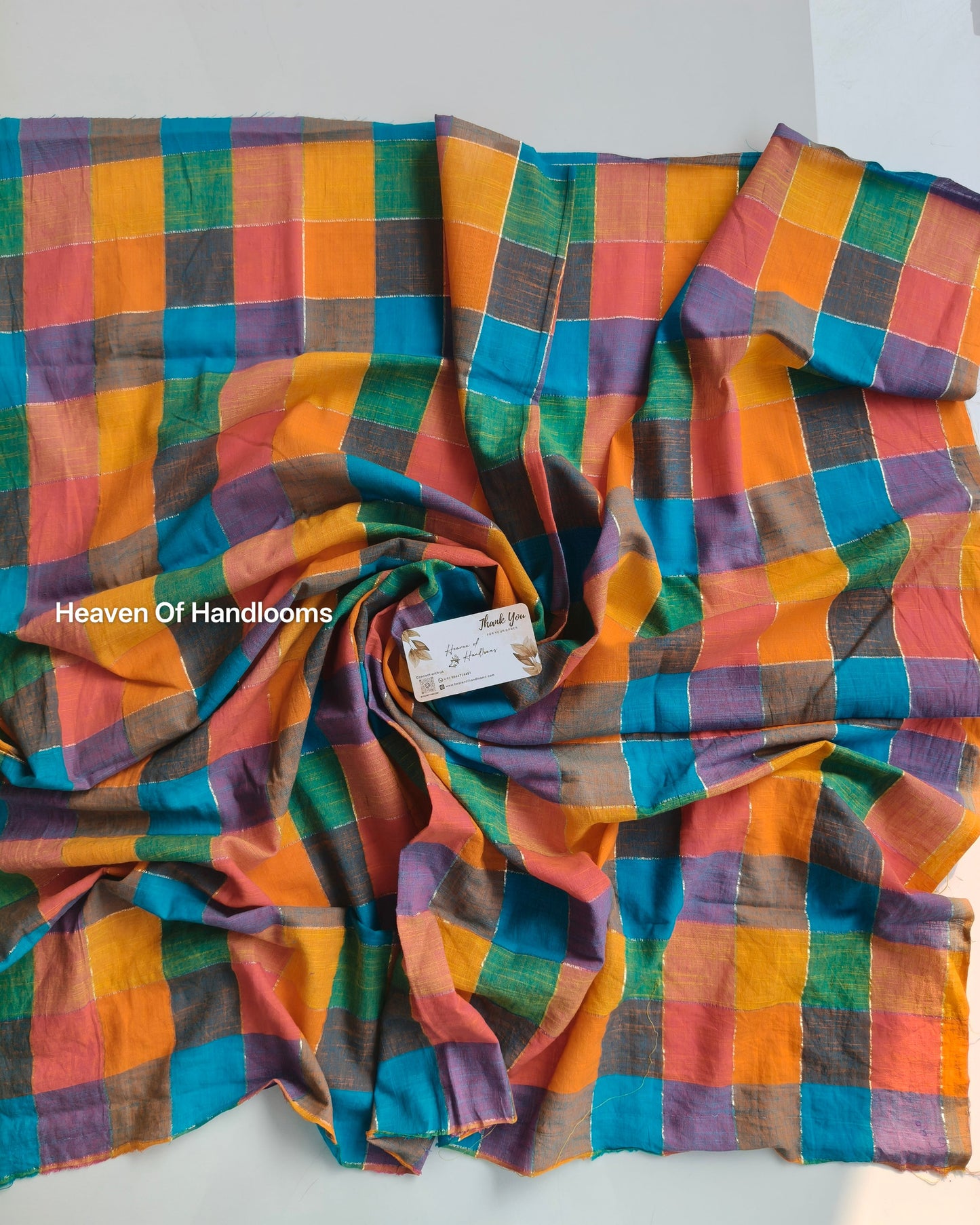 Blouse Material - Madras Check