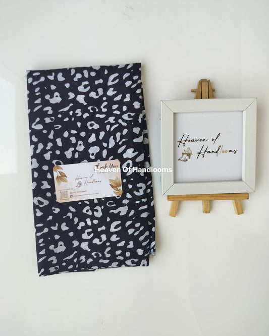 Blouse Material - Monochrome
