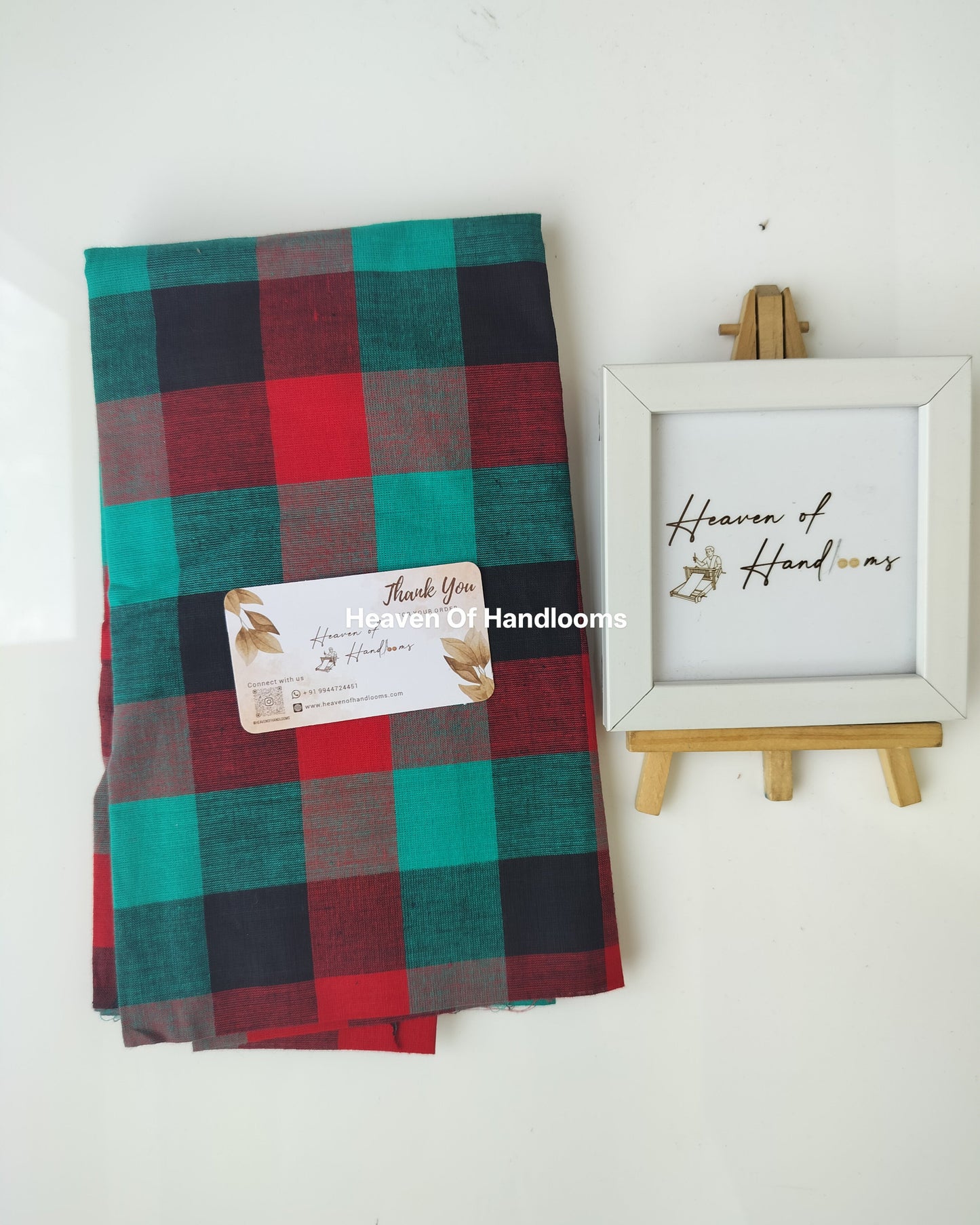 Blouse Material - Multi Checked