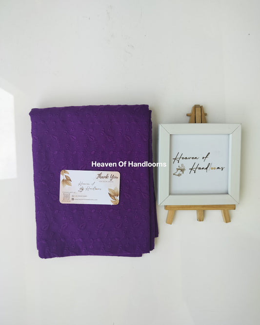 Blouse Material - Violet Aqaba