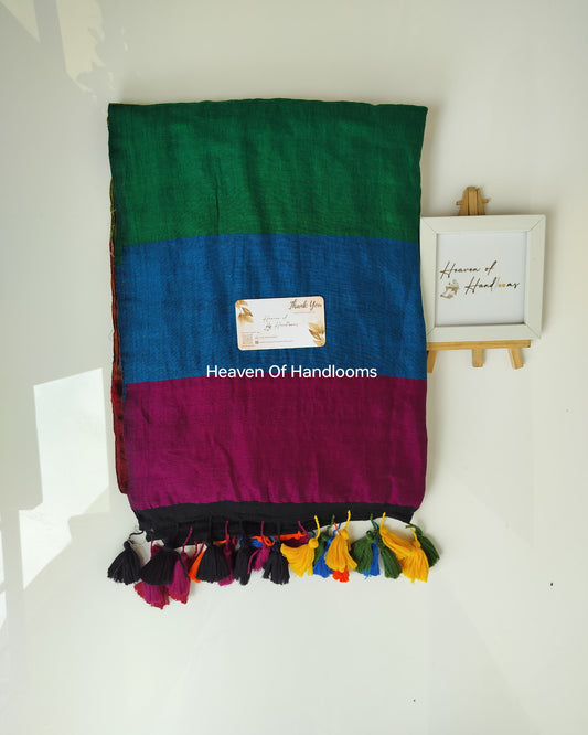 Contemporary Saree - Radium Stripe