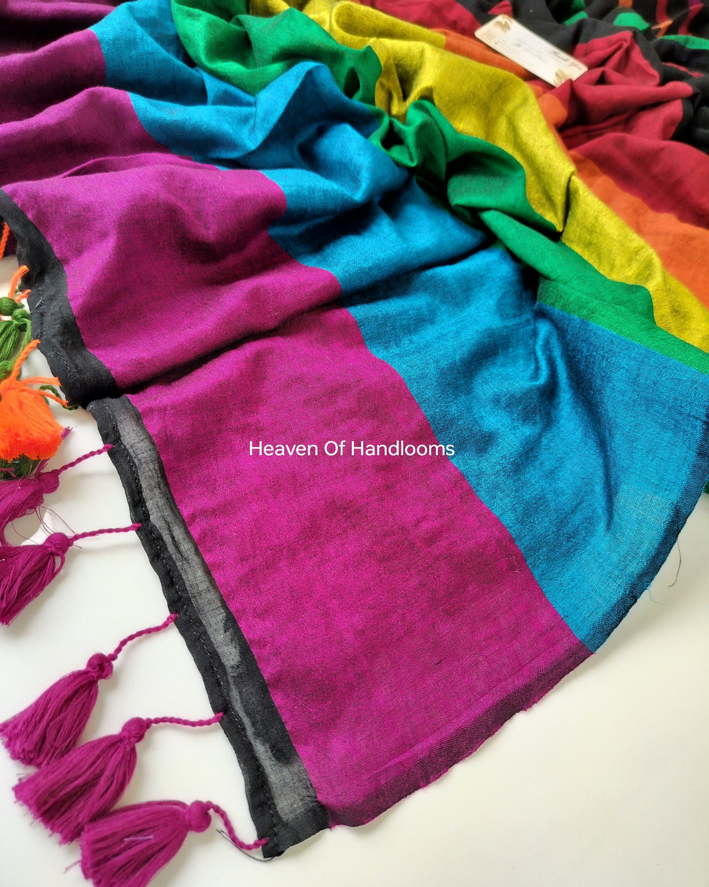 Contemporary Saree - Radium Stripe